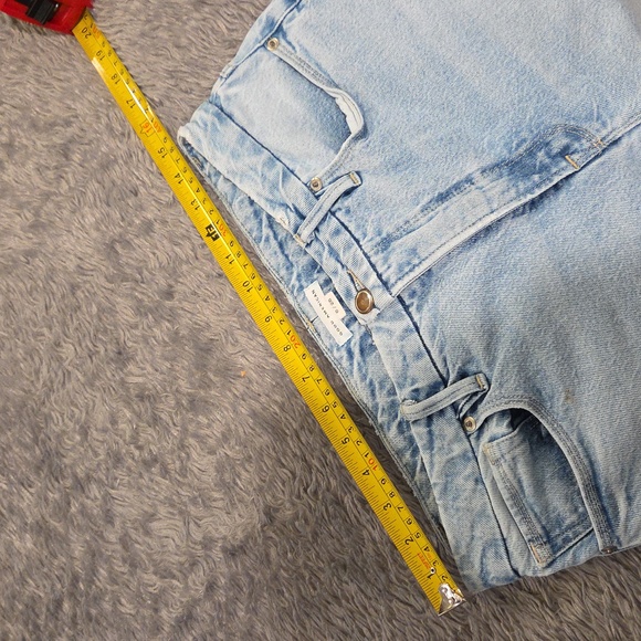 Good American Sky Blue Wide Leg Jeans - Picture 7 of 11